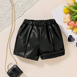 Conjunto de Shorts Retrô Simples e Elegantes para Bebê Menina, Adequado para Todas as Estações. Shorts Elegantes e Versáteis para Bebês e Bebê Menina, Uso Diário, Imprescindível